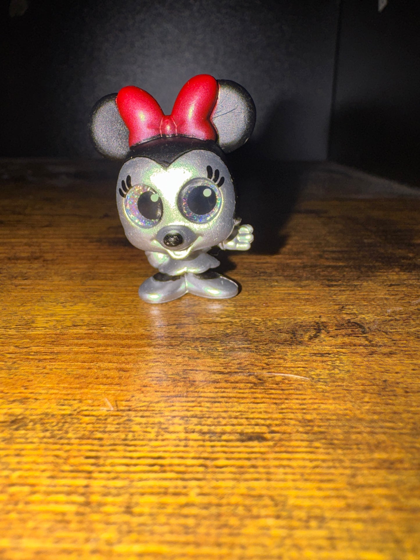 Black and Gray Minnie Mouse Doorable