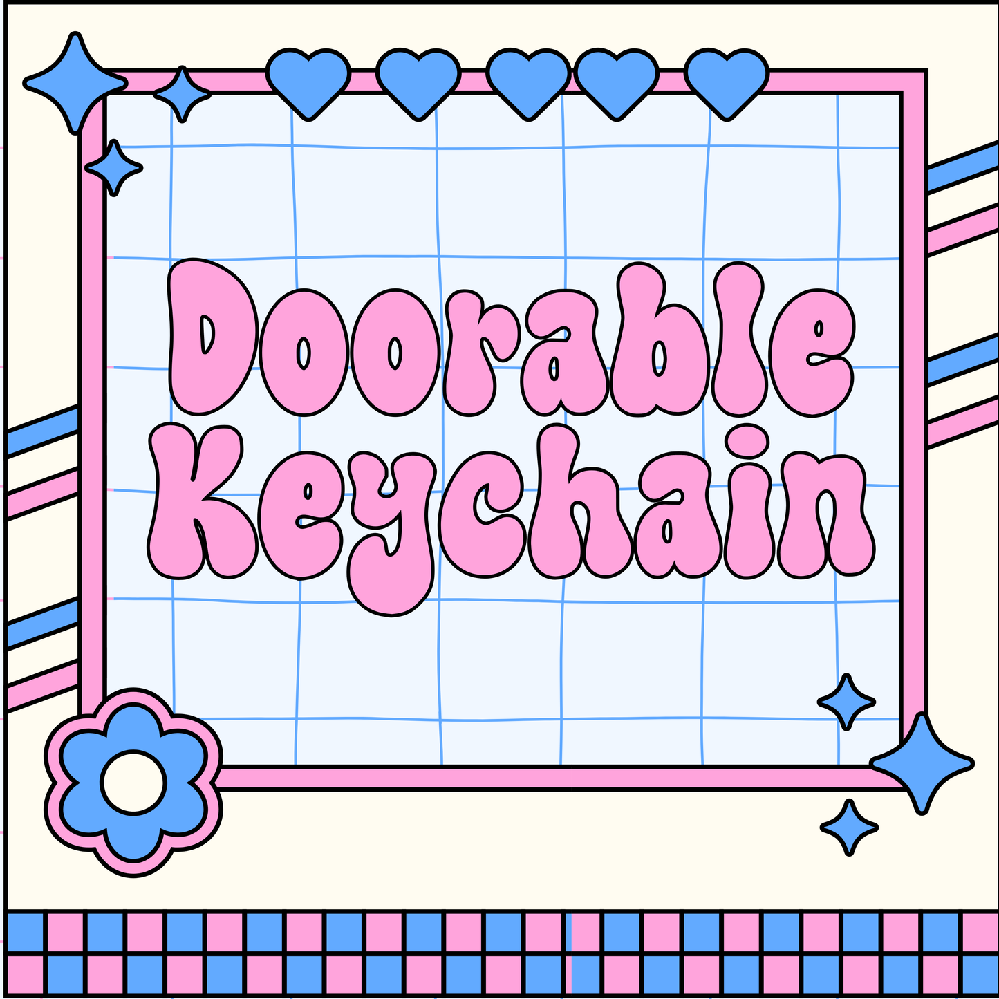 Doorable Keychain