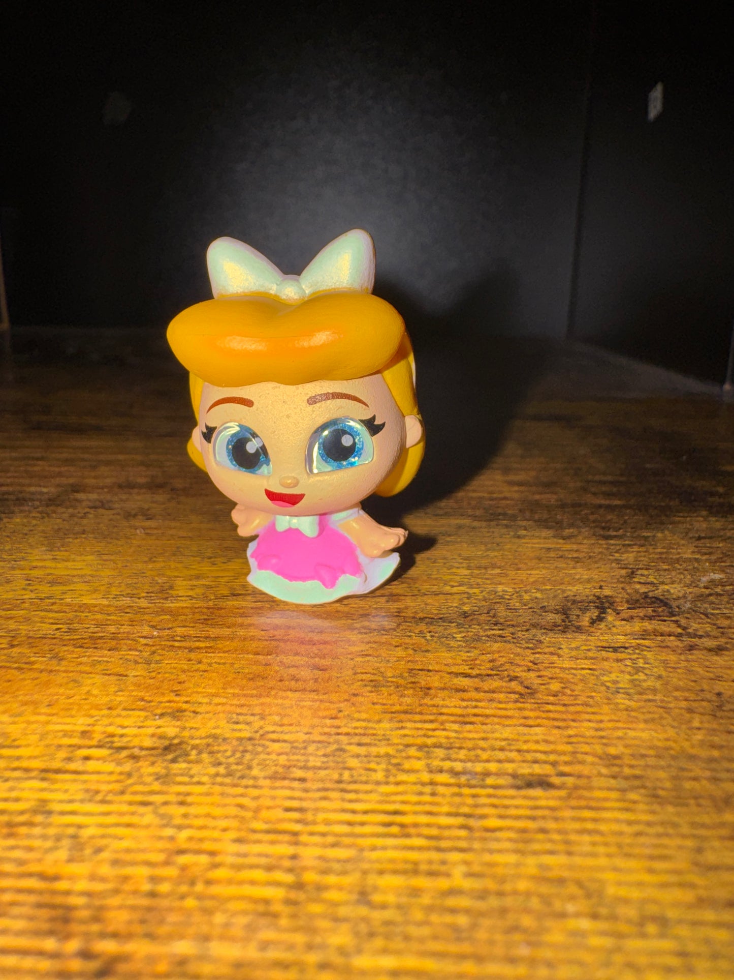 Pink White Bow Cinderella Doorable