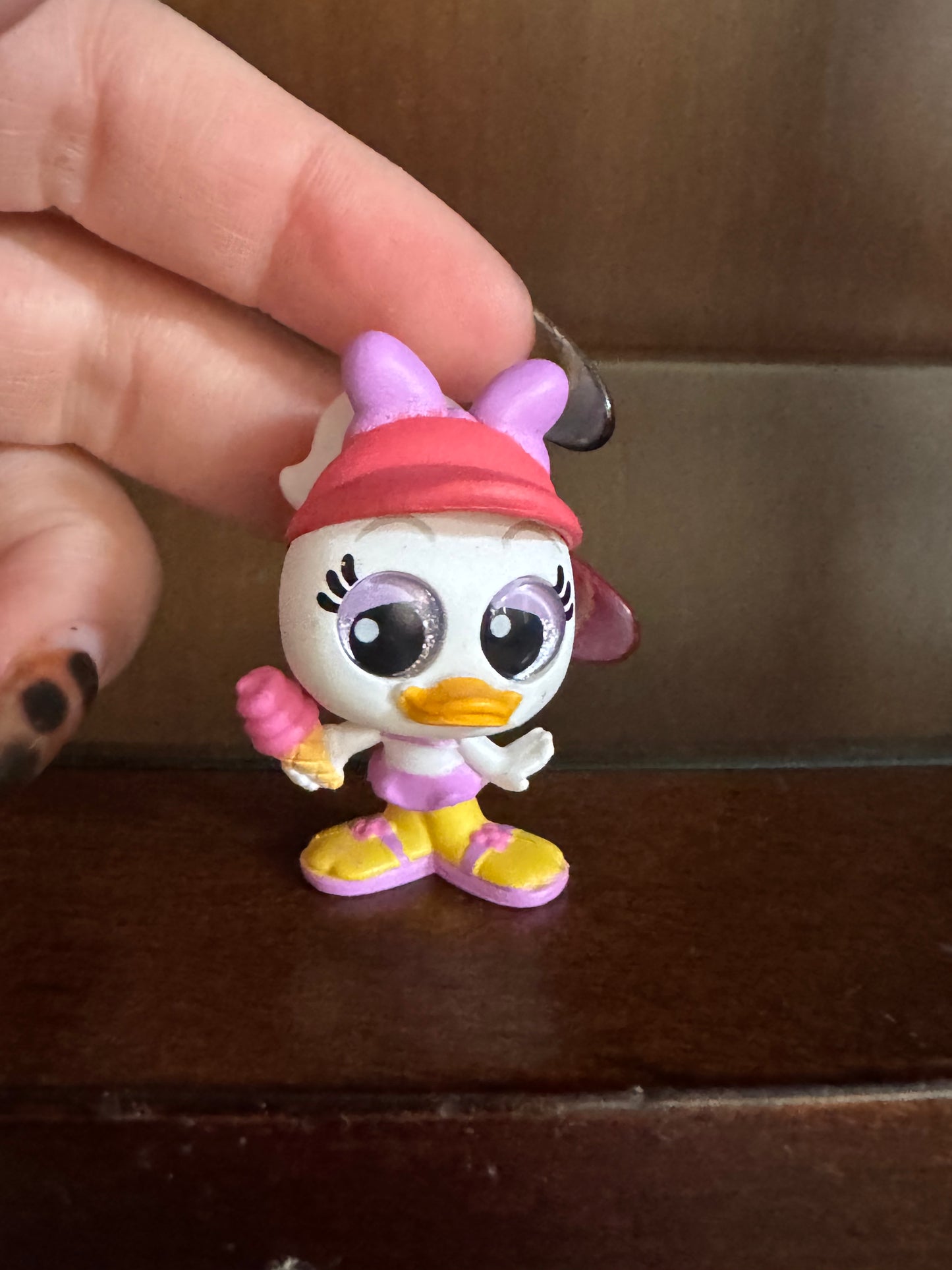 Daisy Duck with Ice Cream